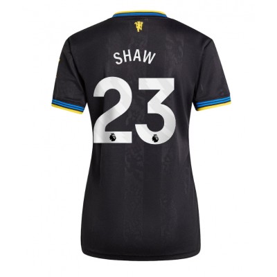 Manchester United Luke Shaw #23 3rd trikot Frauen 2025-26 Kurzarm Manchester United Luke Shaw #23 3rd trikot Frauen 2025-26 Kurzarm